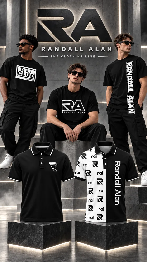Randall Alan signature polo collection campaign