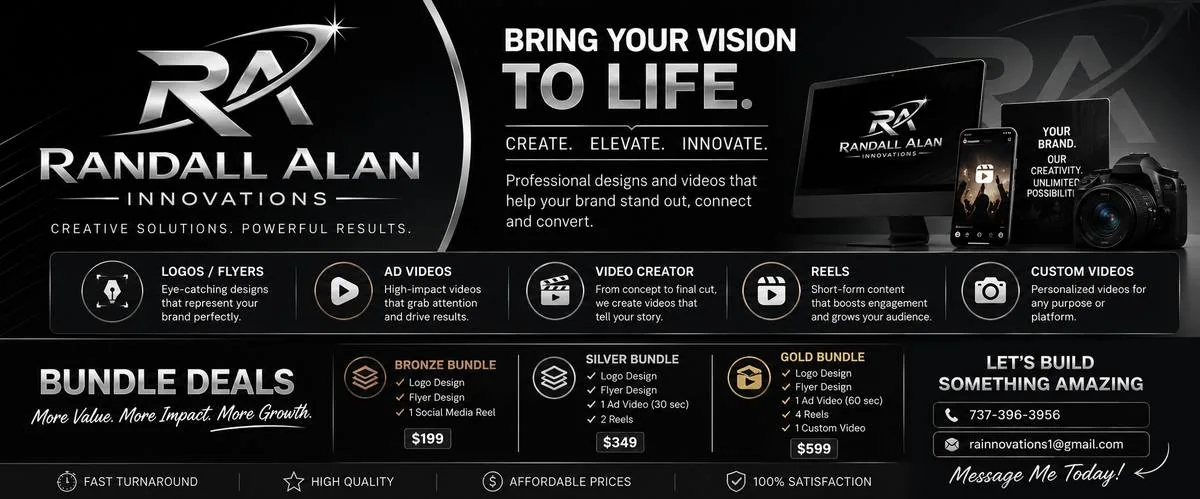 RAI Brand Flyer - Bring Your Vision To Life