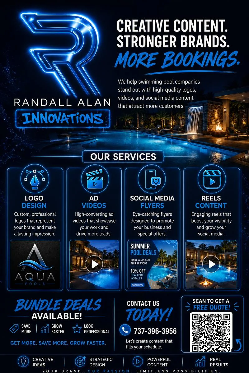 RAI Pool Company Flyer