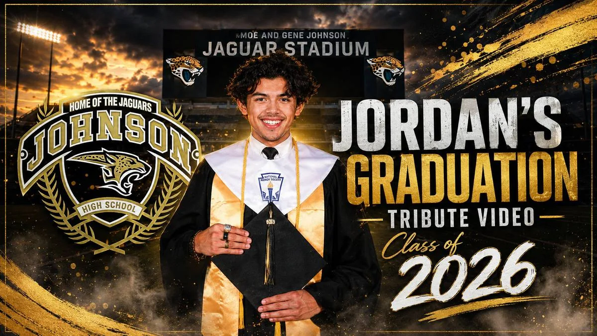 Jordan graduation tribute video thumbnail