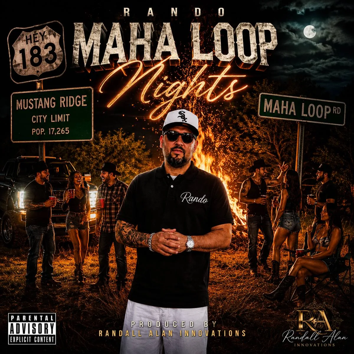 Rando Maha Loop Nights album art