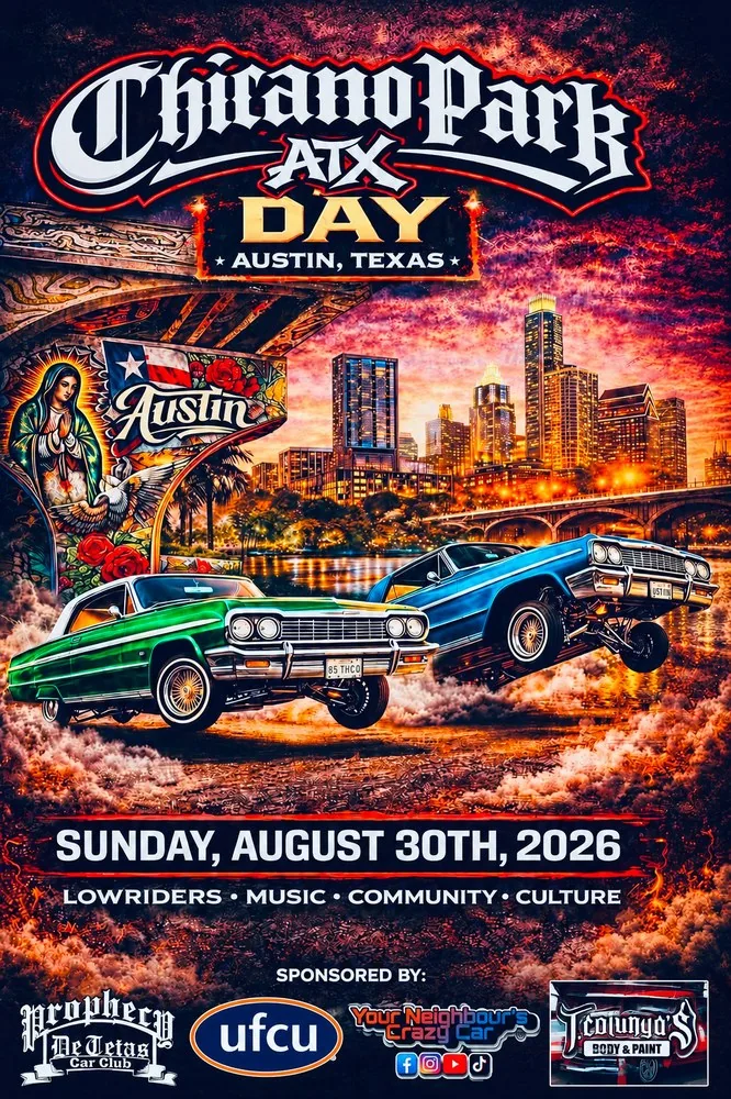 Chicano Park ATX event flyer