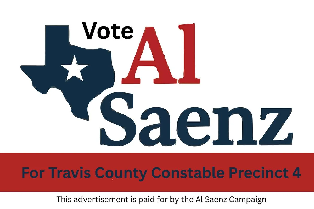 Vote Al Saenz campaign logo